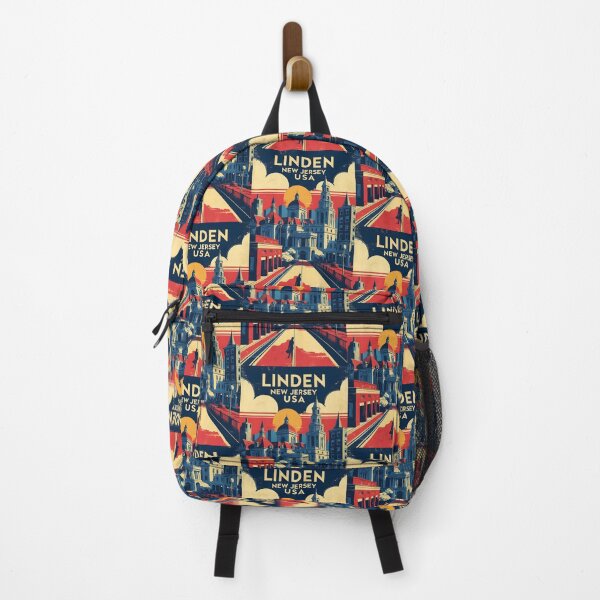 Item preview, Linden New Jersey 1950s USA Vintage Travel Tourism designed and sold by TravelersGems.