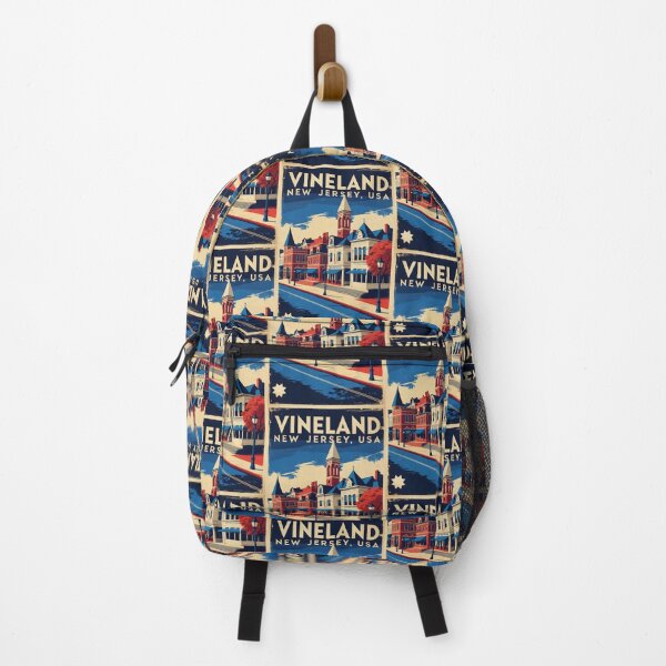 Item preview, Vineland New Jersey 1950s USA Vintage Travel Tourism designed and sold by TravelersGems.