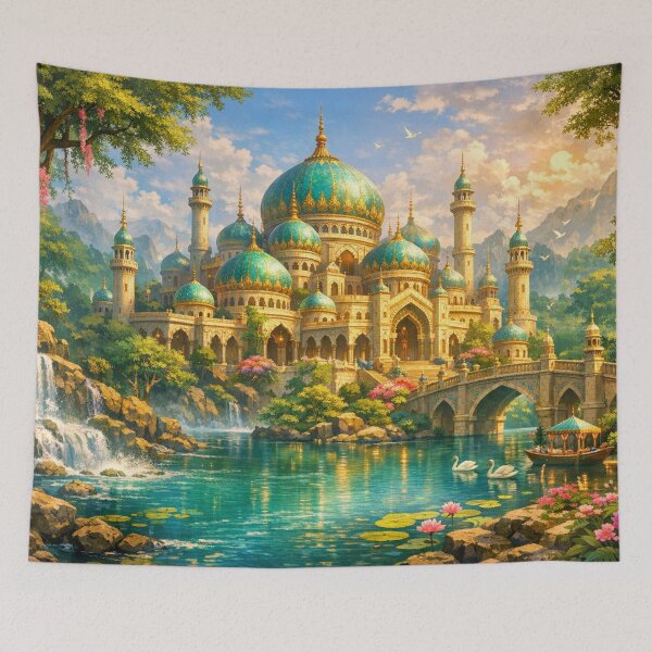 Item preview, Fantastic palace in paradise designed and sold by Sigtrix.