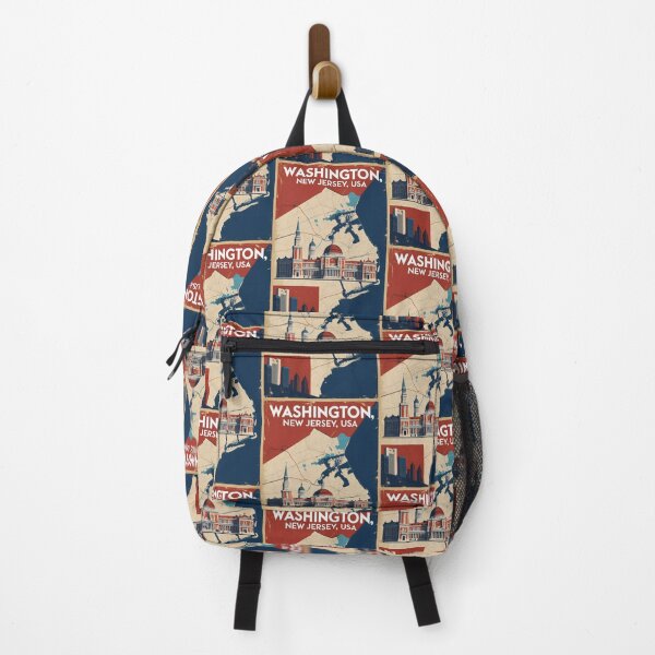 Item preview, Washington New Jersey 1950s USA Vintage Travel Tourism designed and sold by TravelersGems.