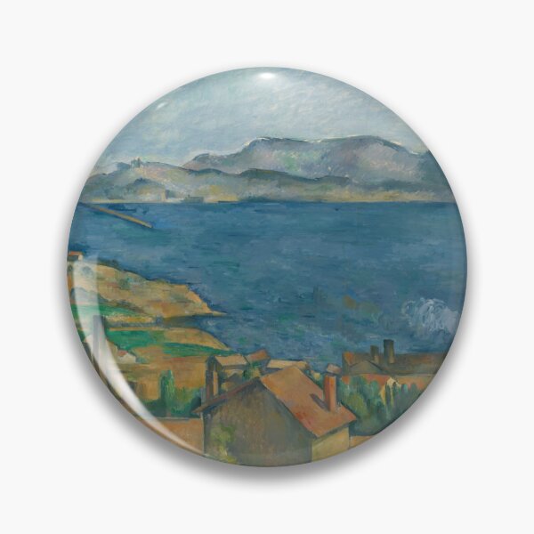 Item preview, The Bay of Marseilles Seen From Lestaque by Paul Cézanne: Coastal Landscape Poster designed and sold by artofuniverse.