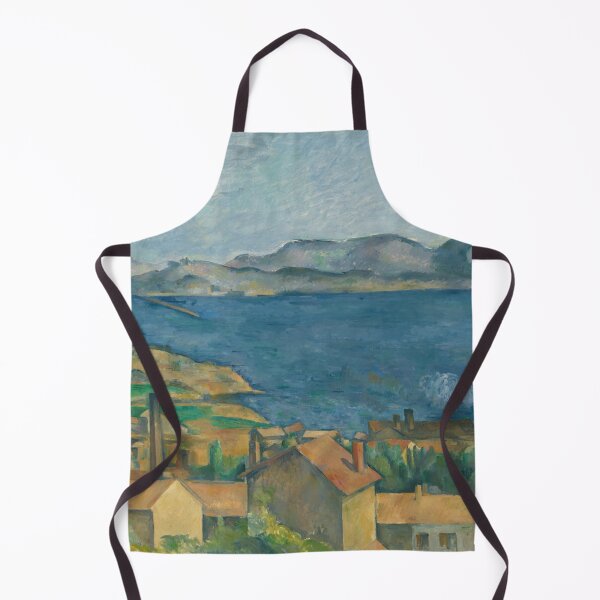 Item preview, The Bay of Marseilles Seen From Lestaque by Paul Cézanne: Coastal Landscape Poster designed and sold by artofuniverse.