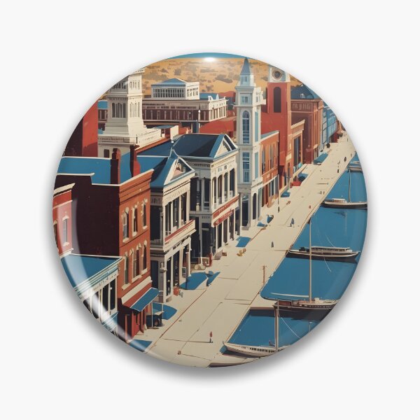 Item preview, Marlboro New Jersey 1950s USA Vintage Travel Tourism designed and sold by TravelersGems.