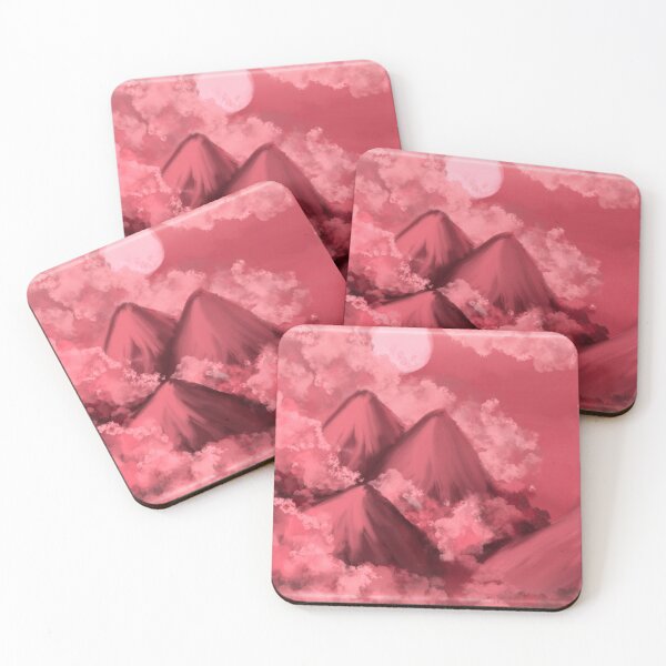 Item preview, Pink Mountain Fog designed and sold by DesisArtBox.