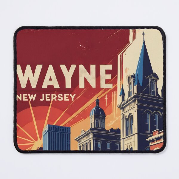 Item preview, Wayne New Jersey 1950s USA Vintage Travel Tourism designed and sold by TravelersGems.