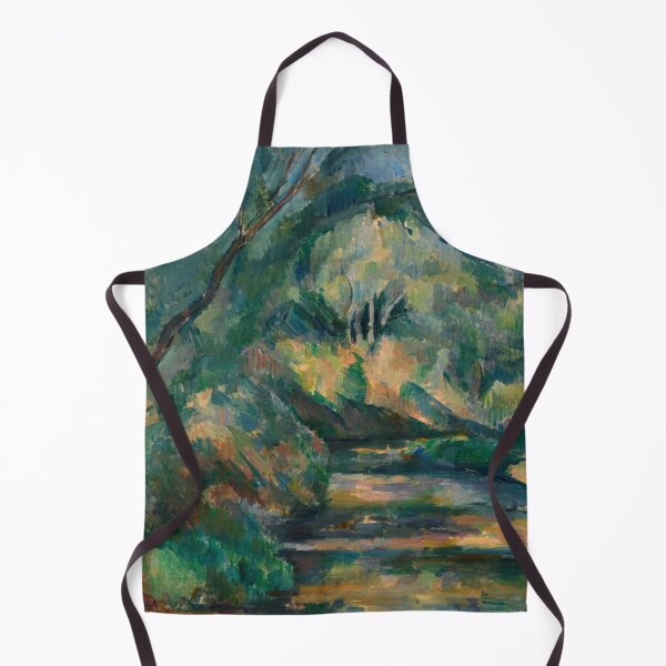 Item preview, The Brook by Paul Cézanne: Serene Post Impressionist Landscape Poster designed and sold by artofuniverse.