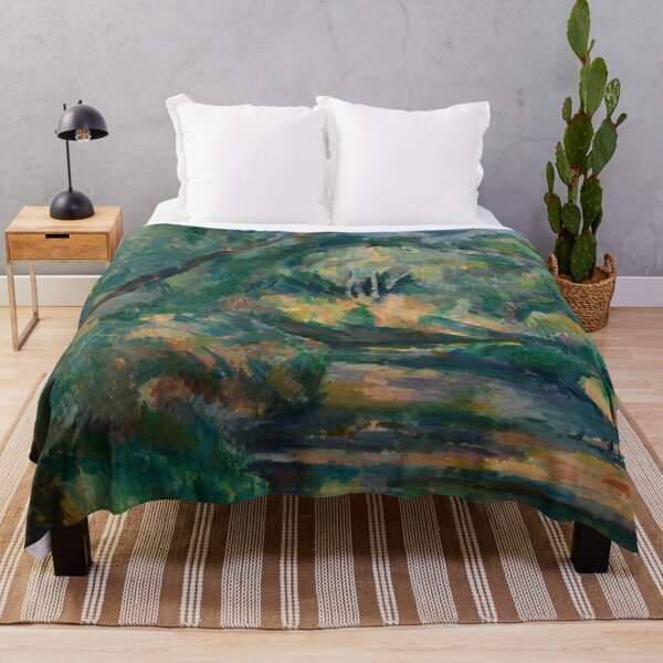 Item preview, The Brook by Paul Cézanne: Serene Post Impressionist Landscape Poster designed and sold by artofuniverse.