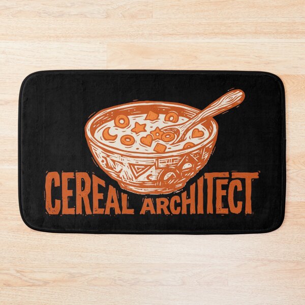 Item preview, Retro Cereal Architect - 70s Breakfast Nostalgia designed and sold by Mdozet.