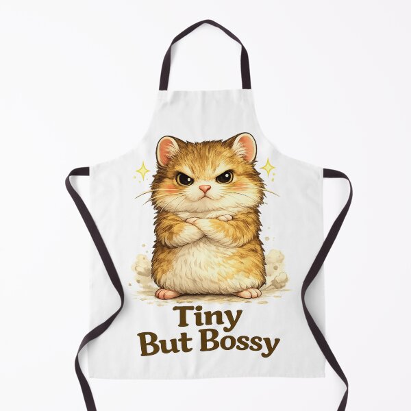 Item preview, Funny Tiny Bossy Hamster designed and sold by PawTheory.