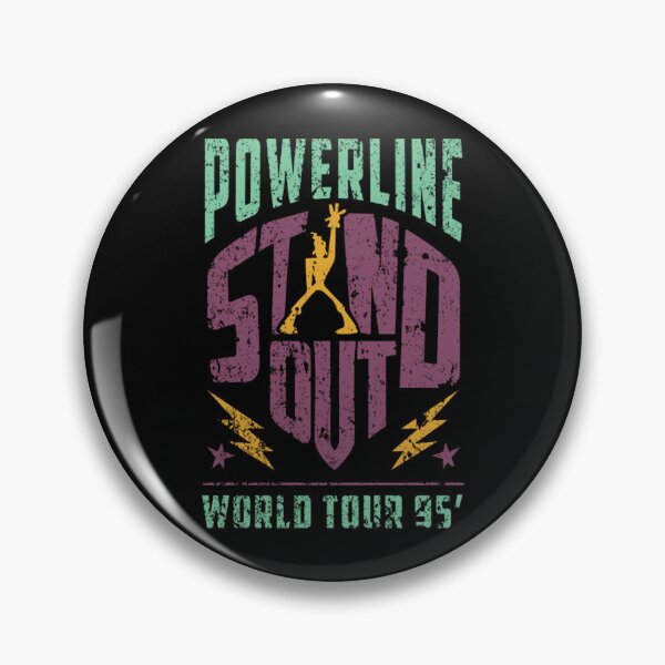 Item preview, Powerline - Stand Out - World Tour 95'  designed and sold by vividveune.