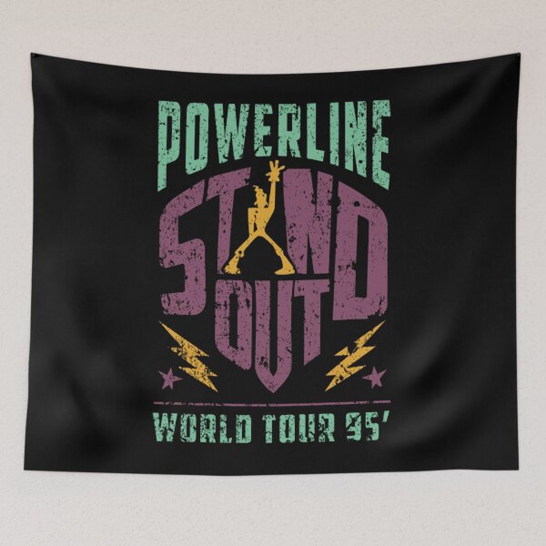 Item preview, Powerline - Stand Out - World Tour 95'  designed and sold by vividveune.
