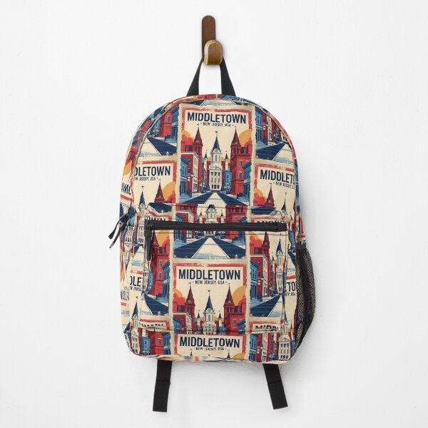 Item preview, Middletown New Jersey 1950s USA Vintage Travel Tourism designed and sold by TravelersGems.