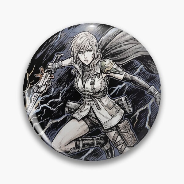 Item preview, Final Fantasy XIII Lightning Gunblade Soldier of Fate Design designed and sold by Senpaiwaves.