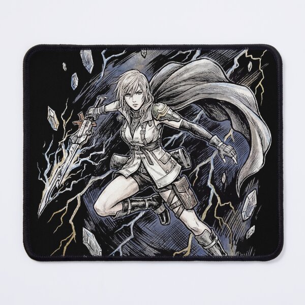 Item preview, Final Fantasy XIII Lightning Gunblade Soldier of Fate Design designed and sold by Senpaiwaves.
