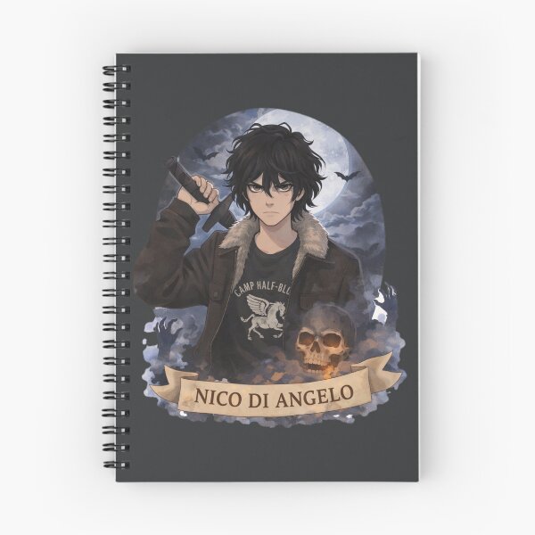 Item preview, Nico di Angelo, son of Hades designed and sold by spidercolapinto.