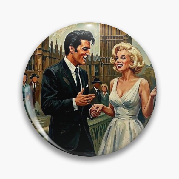 Item preview, London Calling: Elvis and Marilyn at Big Ben designed and sold by Art's Diner.