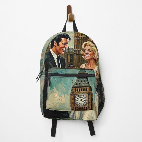Item preview, London Calling: Elvis and Marilyn at Big Ben designed and sold by Art's Diner.