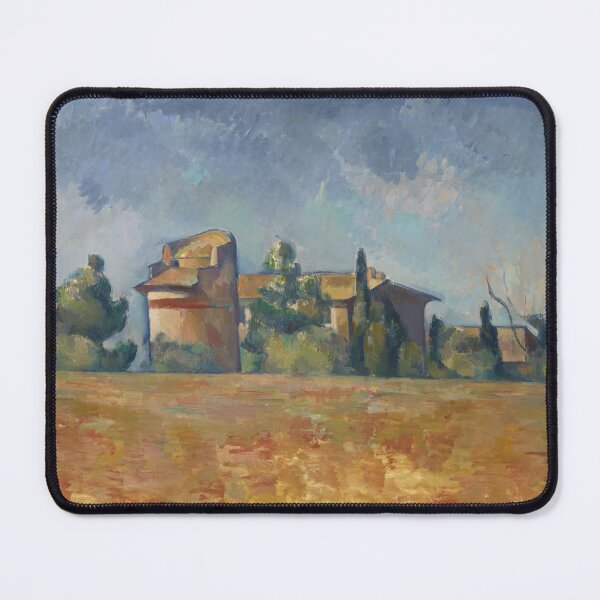 Item preview, The Dovecote at Bellevue by Paul Cézanne: Serene Post Impressionist Landscape designed and sold by artofuniverse.