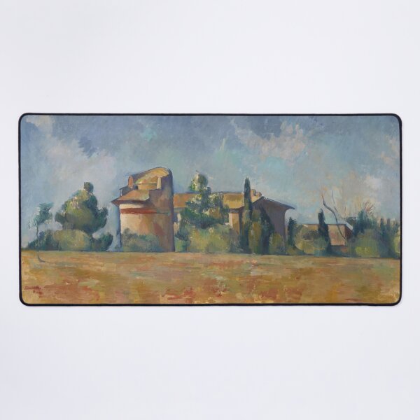 Item preview, The Dovecote at Bellevue by Paul Cézanne: Serene Post Impressionist Landscape designed and sold by artofuniverse.