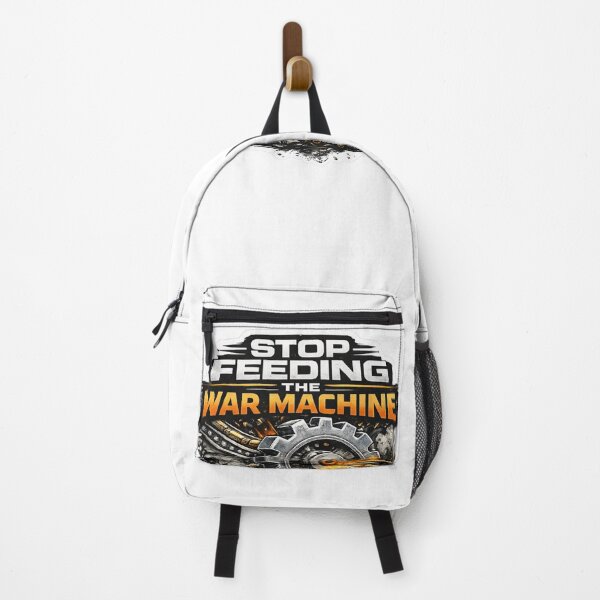 Item preview, Stop Feeding The War Machine Anti War Design designed and sold by LitlCalmStudio.