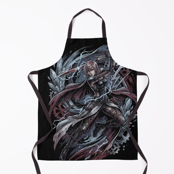 Item preview, Final Fantasy XIII Lightning Pink Hair Stoic Warrior Art designed and sold by Senpaiwaves.