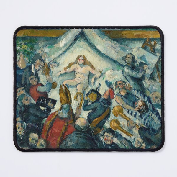 Item preview, The Eternal Feminine by Paul Cézanne: Post Impressionist Fine Art Print designed and sold by artofuniverse.