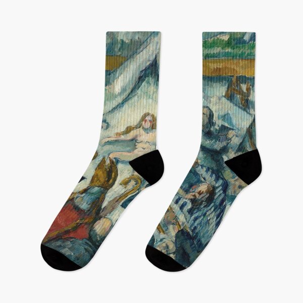 Item preview, The Eternal Feminine by Paul Cézanne: Post Impressionist Fine Art Print designed and sold by artofuniverse.