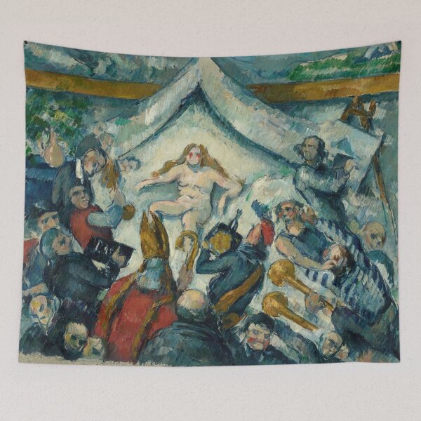 Item preview, The Eternal Feminine by Paul Cézanne: Post Impressionist Fine Art Print designed and sold by artofuniverse.