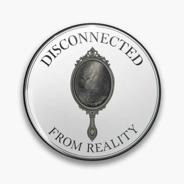 Item preview, Disconnected From Reality Vintage Mirror | Escapism designed and sold by VENOHA.