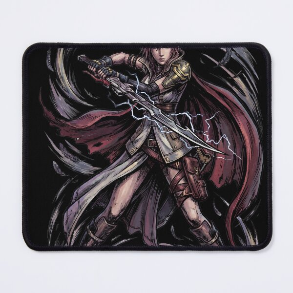 Item preview, FF13 Lightning Pink Hair White Outfit Stoic Leader Portrait designed and sold by Senpaiwaves.