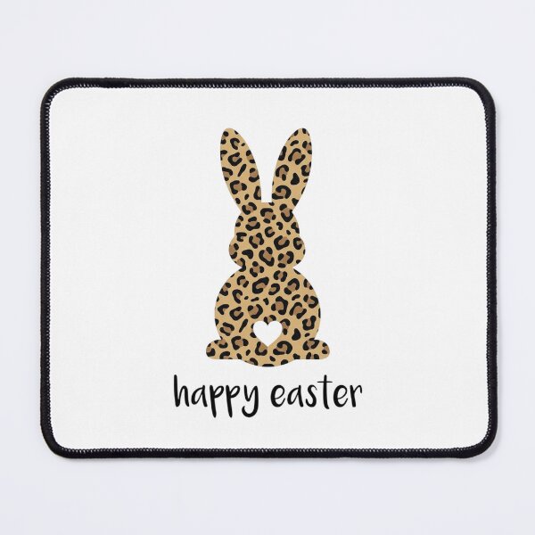 Item preview, Happy Easter Leopard Print Bunny Cheetah Animal Pattern Gift designed and sold by BinAlgoPix.