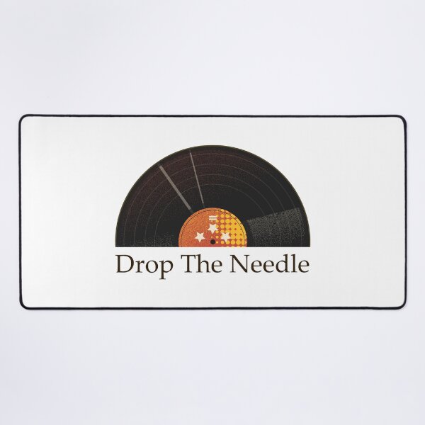 Item preview, Drop The Needle Vinyl Record Vintage Music T-Shirt designed and sold by AmadeoBe.
