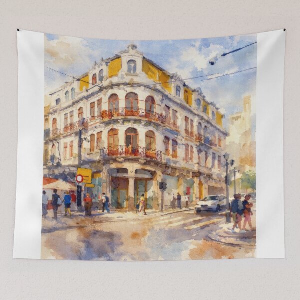 Item preview, Porto Santa Catarina Street designed and sold by caracatita75.