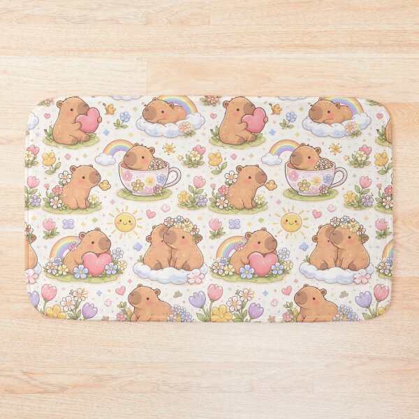 Item preview, Rainbow Capybara  designed and sold by KZClassic.