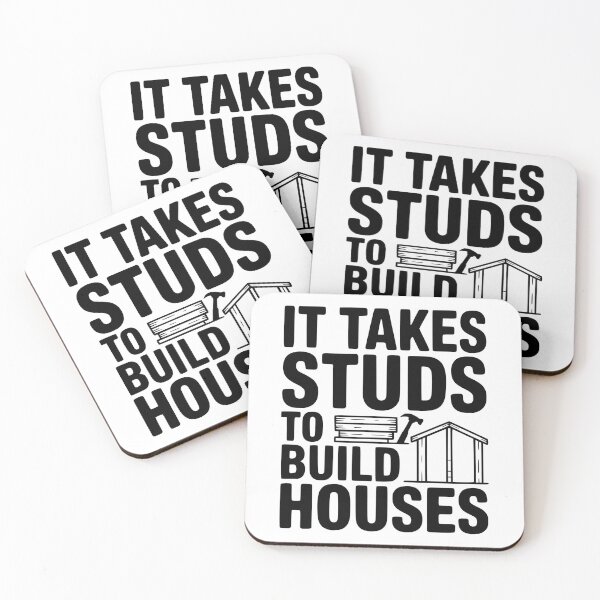 Item preview, It Takes Studs to Build Houses designed and sold by Frank Ring.