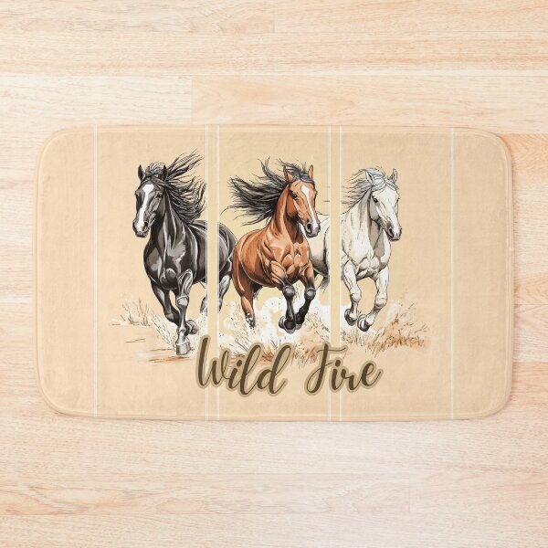 Item preview, Wild Fire: Galloping Horse Power Watercolor - Thundering Hooves: Backlit Stallions designed and sold by PriyaMagic.