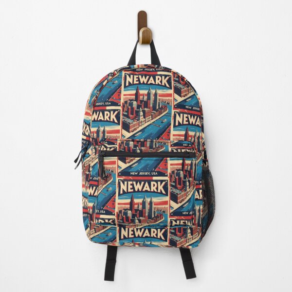 Item preview, Newark New Jersey 1950s USA Vintage Travel Tourism designed and sold by TravelersGems.