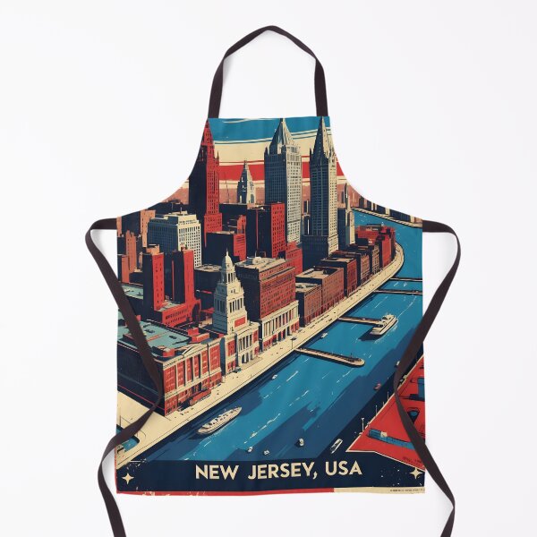 Item preview, Newark New Jersey 1950s USA Vintage Travel Tourism designed and sold by TravelersGems.