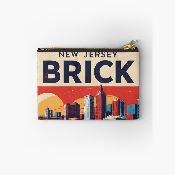 Item preview, Brick New Jersey 1950s USA Vintage Travel Tourism designed and sold by TravelersGems.