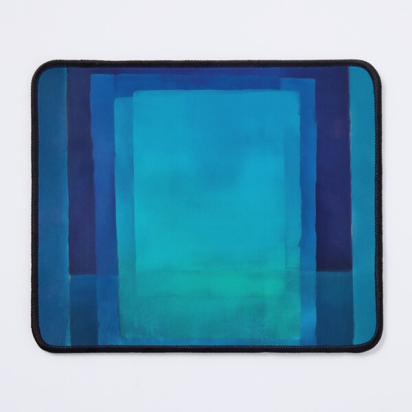Item preview, Azure Depth Color Field Abstract designed and sold by Moisky Art.