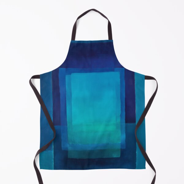 Item preview, Azure Depth Color Field Abstract designed and sold by Moisky Art.