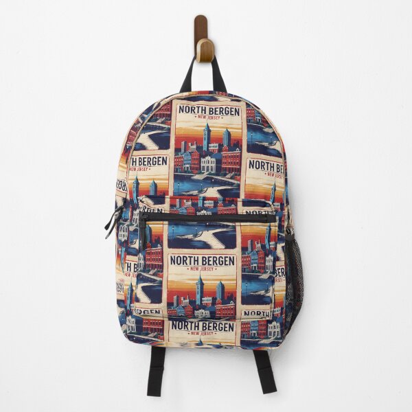 Item preview, North Bergen New Jersey 1950s USA Vintage Travel Tourism designed and sold by TravelersGems.