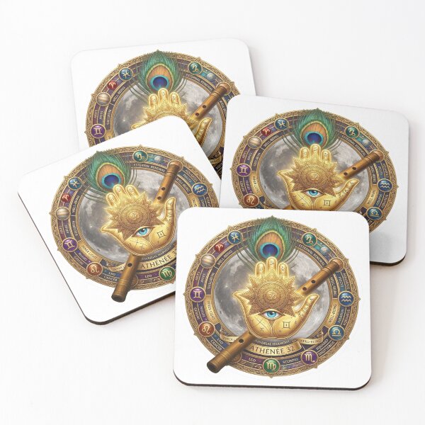 Item preview, Celestial Hamsa: Zodiac Harmony & Universal Light designed and sold by athenee32.