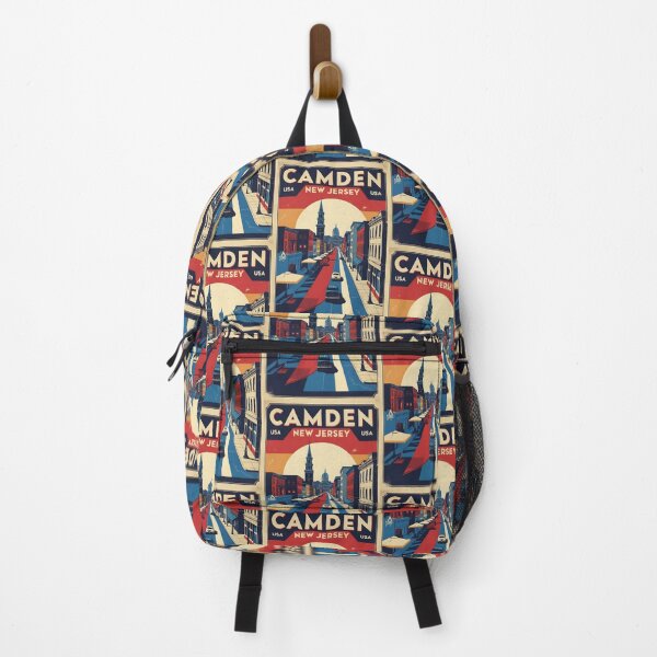 Item preview, Camden New Jersey 1950s USA Vintage Travel Tourism designed and sold by TravelersGems.