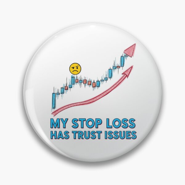 Item preview, My Stop Loss Has Trust Issues Trading Shirt designed and sold by KapiPrint.