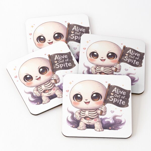 Item preview, Alive Out of Spite Skeleton designed and sold by PriyankaSonara.