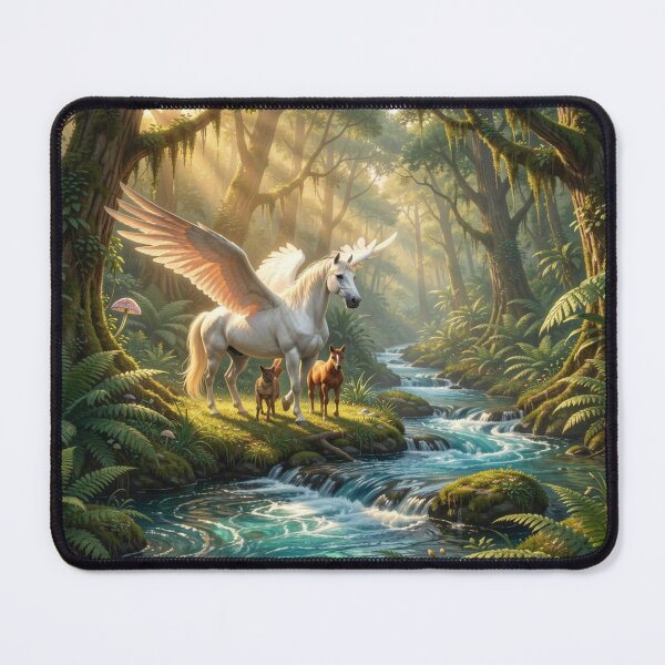 Artikelvorschau, Mystic Forest Unicorns – Enchanted Light and Fantasy Magic Collection entworfen und verkauft von FotoworldEdel.