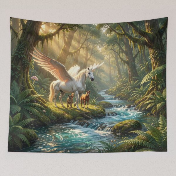 Item preview, Mystic Forest Unicorns – Enchanted Light and Fantasy Magic Collection designed and sold by FotoworldEdel.