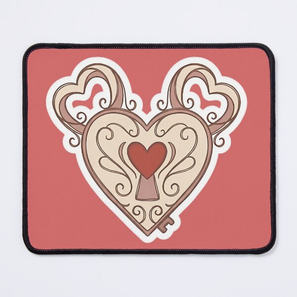 Item preview, Romantic Antique Love Lock Design designed and sold by ScarletMosaic.