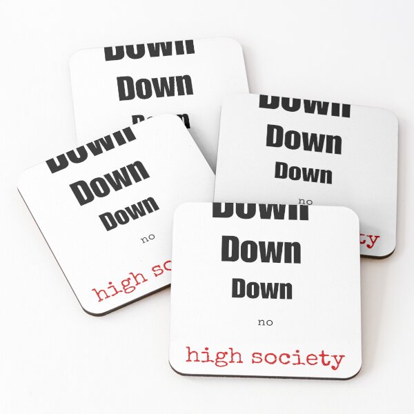 Item preview, Alô Alô Marciano Inspired - Down no High Society Protest Art designed and sold by goldenbrown09.